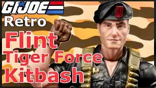 GI-Joe Classified Retro Flint Tiger Force Kitbash