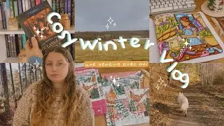 Cosy colo, mini puzzle et r&eacute;ceptions 🧶🧦 Cosy Winter Vlog