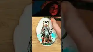 Christmas movie cookies:Krampus🎄👹 #christmas #spookystories #christmascookies #art