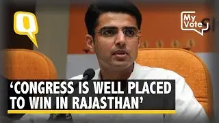 Cong Within Striking Distance Of Power In Rajasthan: Sachin Pilot  | The Quint