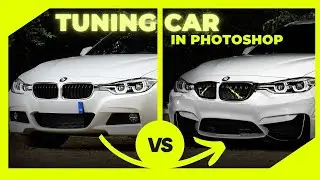 Virtual Tuning - PhotoShop Tutorial | How make Tuning In PhotoShop? #photoshoptricks