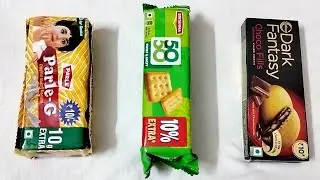 Parle-G Глюкоза против 5050 Сладкие и соленые против Темных Фэнтези Шоколадные начинки || Бисквит...