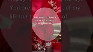 Happy Rose Day Wishes Greetings Status #shorts
