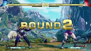 BLAIR DAME CAMMY VS LUCIA ブレア・デイム・キャミィ対ルシアで戦ってみた Street Fighter V