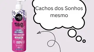 Creme modelador Cachos dos Sonhos Salon Line