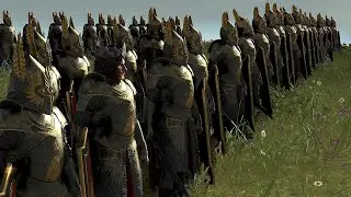 LOTR: 100 Gondorian Guards vs 800 Goblins – An Epic Defense in Middle-Earth