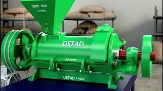 Ostad No. 2 Polisher working 3D animation.