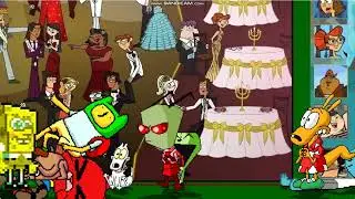 LG618 MUGEN Request: Team Nickelodeon Vs Team Cartoon Network (4v4 Simul)