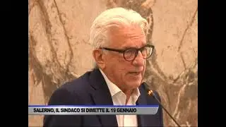 COMUNE DI SALERNO, IL SINDACO NAPOLI SI DIMETTE IL 19 GENNAIO... - SERVIZIO TG DEL 13/01/2026