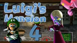 LUIGI'S MANSION 👻 #4 Crying Butlers, Spooky Melodies & lots of Money