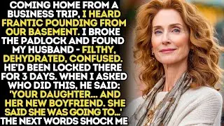 I Returned From My Mother's House And Found My Husband Locked In Our Basement; My Daughter Had