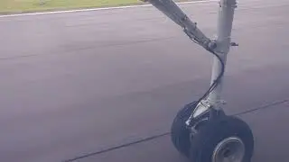 Landing at St. Athan in a Hunting Percival Pembroke
