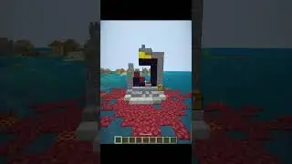 Minecraft Lucky Island Seed Moment