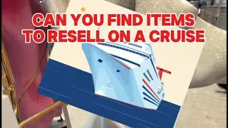 Can you find items to resell on a cruise ship? 