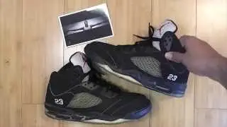 Restoration preview Jordan Metallic V 2011 Midsole Repaint