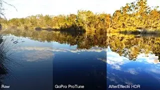 AfterEffects and GoPro Studio HDR Test