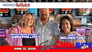 Melanie Cody and musical guest Anna Phillips