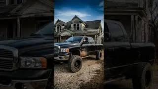 💥 CHeCK iT OuT 💥 DoDGe RaM BLaCK on BLaCK ReaDY 2 RuMbLe #enginesound #dodgeram #liftedtrucks #rims