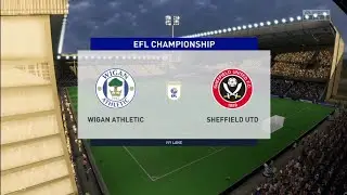 Wigan Athletic V Sheffield United | EFL Championship FIFA 23 Match Gameplay Prediction