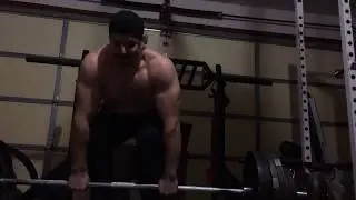 505 lbs double overhand deadlift (no hook grip)