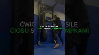 Ćwiczenia na siłę ciosu samymi POMPKAMI! #sportywalki #mma #kickboxing #boks