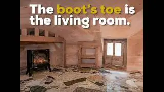 YOU COULD LIVE IN A COWBOY BOOT!
