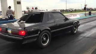 NITROUS Stock Block 302 88 Ford Mustang Coupe 10.48 @ 124 MPH C4 Auto STREET CAR!