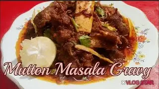 Mutton Masala Gravy Recipe || Hyderabadi Style Mutton Gravy || Nikhath's Kitchen