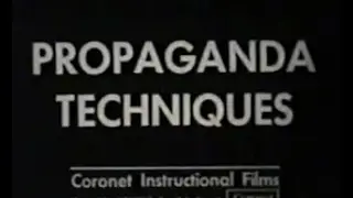 Propaganda Techniques - 1950