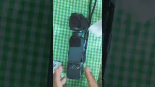 DJI osmo pocket 3 adding glass protector ❤️ #youtubeshorts