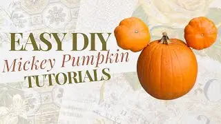 Mickey Pumpkin DIY