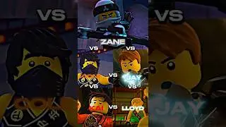 Zane Vs Cole Vs Jay Vs Kai Vs Lloyd #ninjago #shorts #shortsfeed #kai #cole #jay #lloyd #zane