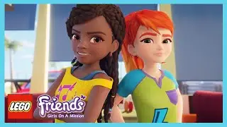 LEGO Friends: chicas con una misi&oacute;n - d&iacute;a de deportes | Dibujos animados | WildBrain Encantada
