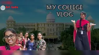 FIRST VLOG || My college tour ||Hyderabad college || ChallasVlogs ||Sri indu institute of pharmacy