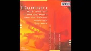 Jean Fran&ccedil;aix : Quadruple concerto for flute, oboe, clarinet, bassoon and orchestra (1935)