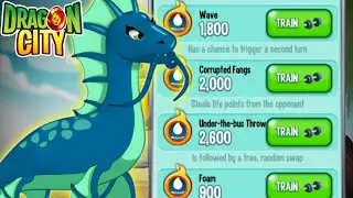 The ULTIMATE SEA DRAGON With ALL Water SPECIAL SKILL ! Dragon City