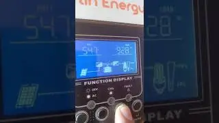 SOLAR HYBRID FLIN ENERGY INVERTER DISPLAY DETAILS