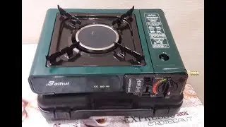 Обзор туристической газовой плиты обогревателя с керамической горелкой Junlang BDZ-168