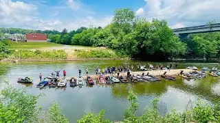 Jet Rider Nation on Lake Allatoona and Etowah River May 2023