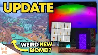 MINECRAFT ТОЛЬКО ЧТО ВЫПУСТИЛ ОГРОМНОЕ ОБНОВЛЕНИЕ ЦВЕТНОГО ОСВЕЩЕНИЯ + СТРАННЫЕ УТЕЧКИ БИОМОВ И П...