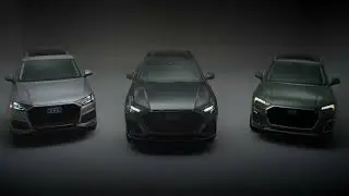 Светящиеся кольца Audi!