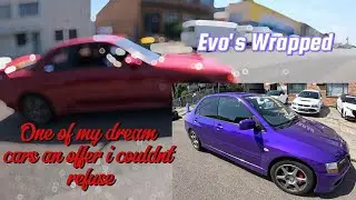 Aaron's Evo got Wrapped & CFJ Tempt me with my Dream Car - Street Mentality