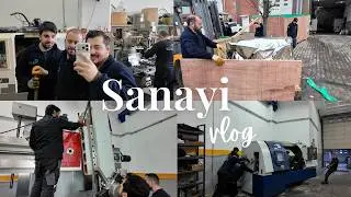 SANAYİ VLOG 8 | YENİ CNC TEZGAH ALDIK | ALFA DİŞLİ