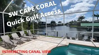 INTERSECTING CANALS | SW CAPE CORAL GULF ACCESS
