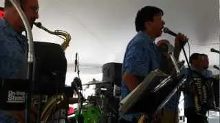 Polka Family plays Cavalier Polka at Pulaski Polka Days 7-22-2012 in Wisconsin