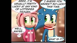 Count down to Christmas day 25 Sonic comic dub: sonamy Christmas hang out (ft.@PlushyDom2004 )
