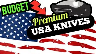 10 USA MADE FOLDING POCKET KNIVES