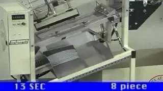 Automatic Placket Fusing, Cutting and Stacking - Model 981 (Video)