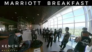 CLARK MARRIOTT BREAKFAST / KENCH MOTOVLOG