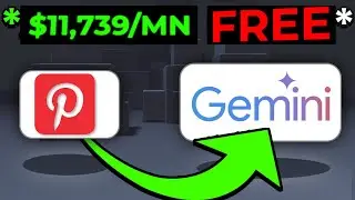 Партнерский маркетинг Pinterest + Google Gemini = 11 739 долларов в месяц даже для новичка!